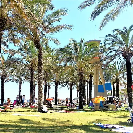 Carihuela Playa - 2ª Linea De Playa - Piscina - Parking Gratis * 토레몰리노스